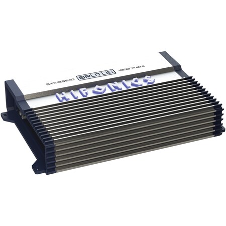 Hifonics BRUTUS BXX Series Monoblock Super D Class 1200W Subwoofer Amplifier BXX1200.1D
